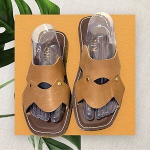 KINO Chancleta Handcrafted Key West Slide Sandals